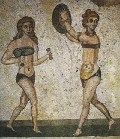 Ókori római fürdőruhaviselet