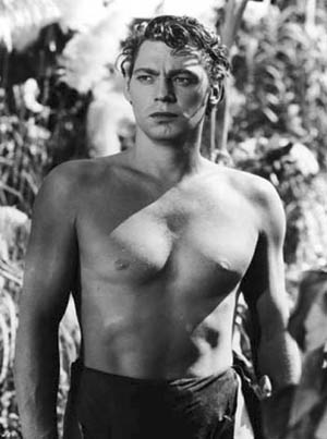 Johnny Weismüller Tarzan szerepében