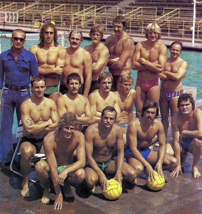 Az 1977-es Európa-bajnok csapat, állnak: Gyarmati, Faragó, Steimetz, Szívós, Csapó, Kárpáti, ülnek: Magas, Wiesener, Somossy, Sudár, guggolnak: Gerendás, Horkai, Kenéz, Wolf