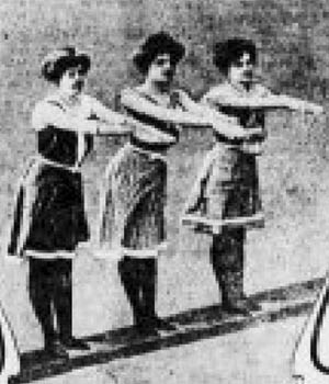 Női vízilabda Yorkville, New York, 1902